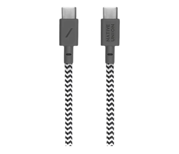 Native Union Belt Cable USB-C – USB-C 1,2m zebra - 1275951 - zdjęcie 2